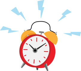 Alarm clock vector image