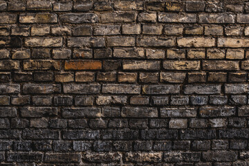 Old brick wall texture. Grunge background