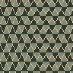 Argyle Fair Isle Seamless Pattern Design