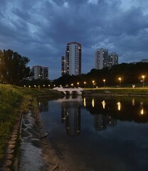 view of the city