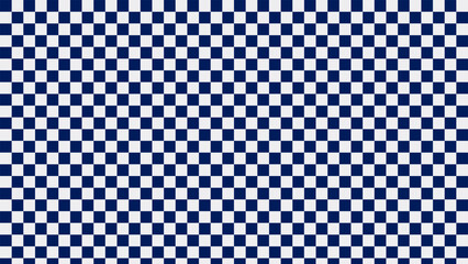 Blue background. checkered pattern isolated on blue background, Police line frame.