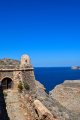 Festungsruine auf der Imeri Gramvousa, Kreta (Griechenland)