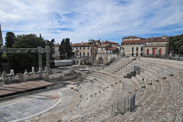 Arles, l'antico teatro romano - Provenza	