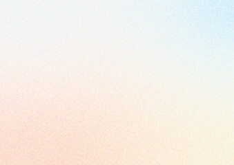 Abstract gradient blurred colorful background with grain noise effect texture. Pastel minimalists grainy design.