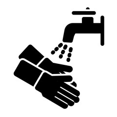 washing hands icon