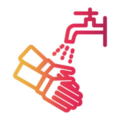 washing hands icon