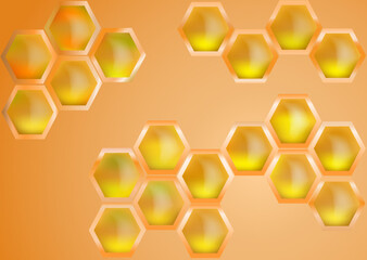 honeycomb illustration