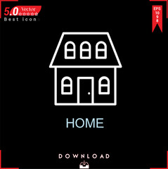 home real estate logo