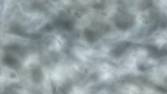 Monochromatic Abstract Cloudscape Background Loop