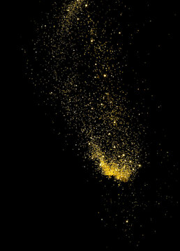 Explosion Paillettes d'or
