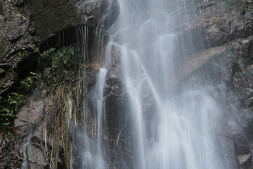 the Ng Tung Chai Waterfalls at the New Territories