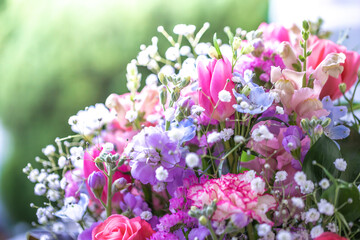 フラワーバスケット