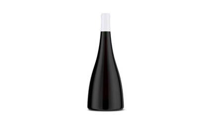 bottle of wine - black bottle for wine