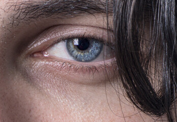 eye macro detail shot