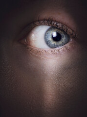eye of the person