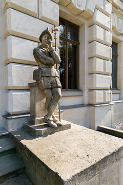 The surroundings around the palace in Pszczyna, the architectural pride of Silesia.