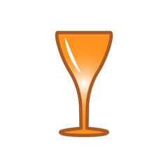 wine glass, icon, color, design,flat, style,trendy collection,template