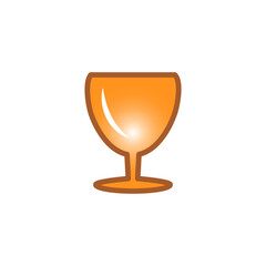 wine glass, icon, color, design,flat, style,trendy collection,template