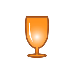wine glass, icon, color, design,flat, style,trendy collection,template