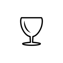 wine glass, icon, line, design,flat, style,trendy collection,template