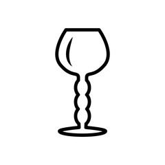 wine glass, icon, line, design,flat, style,trendy collection,template