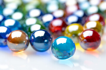 ビー玉の画像素材