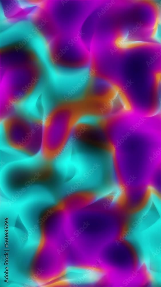 Poster vertical colorful abstract retro pattern background loop