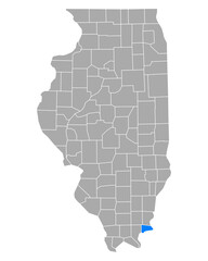 Karte von Hardin in Illinois - 560685241