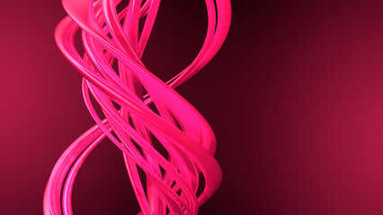 Abstract lines extrusion graphic resource for backgrounds and subjects related to science medicine nervous system muscle fiber and tendons and biology concept art