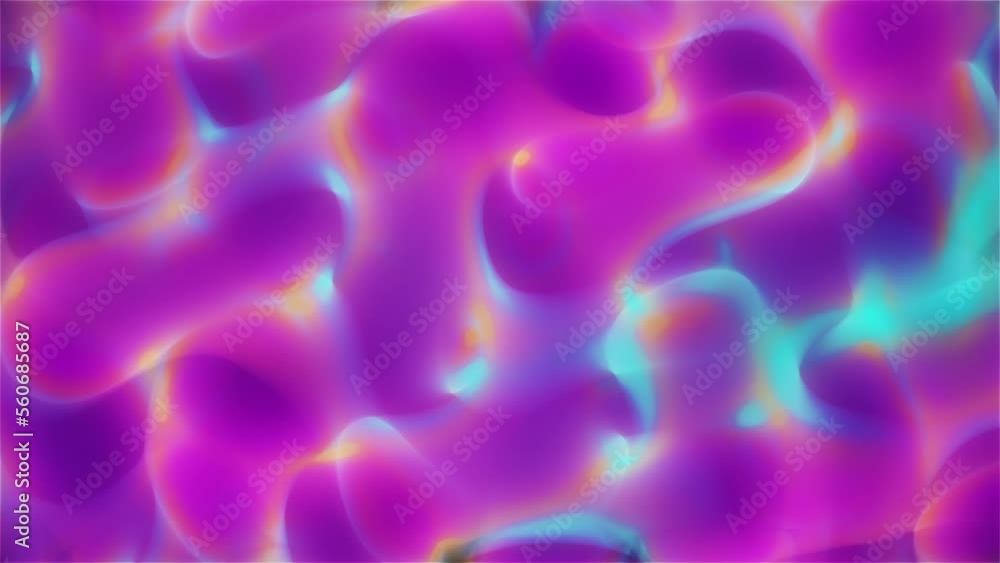 Wall mural colorful abstract retro pattern background loop