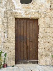 Fototapeta na wymiar old wooden door texture