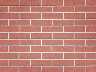 Brown clear brick wall texture background.