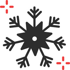 Snowflake Vector Icon
