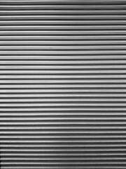 Black window blinds rolling shutter.