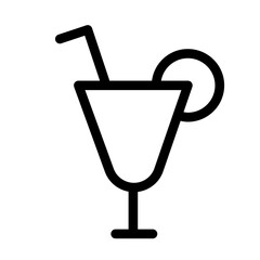 orange juice drink icon