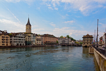 Historische Altstadt von Zürich, Schweiz
