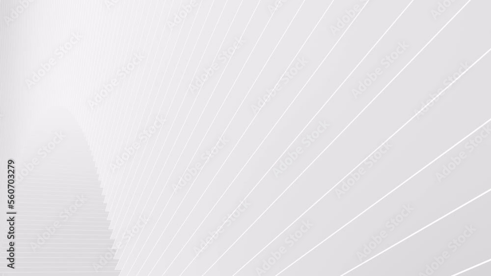 Poster elegant white slices stack background loop. ambient animation creative design seamless backdrop.