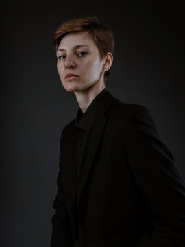 Aandrogynous portrait