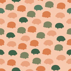 Ice melt scop cream vector, cartoon style. 