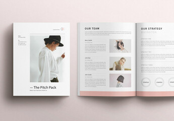 Pitch Pack Magazine Template