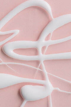 White structured cream