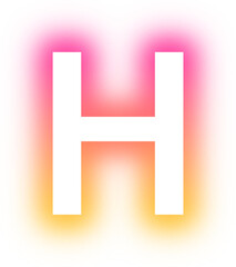 Fototapeta premium Collection of Alphabet A-Z neon