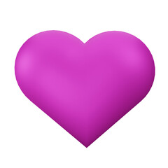 heart love emoji 3d