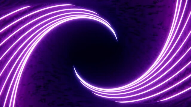 Abstract Rotate plasma Ring motion graphic element. perfect for background or logo placement. Particle flowing with motion creating a plasma, portal effect 3D render.