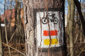 Oznaczenie trasy rowerowej