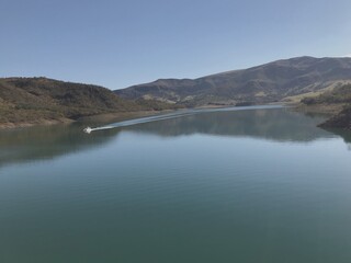 lake in the mountains south of american