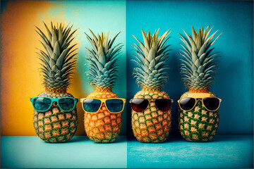 Bringing Tropical Vibes to Summer with Pineapple Sunglasses