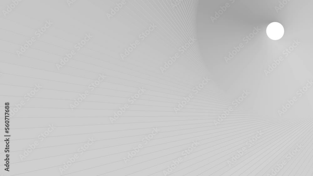 Poster sun with rotating rays in the right top background loop. ambient animation creative design seamless 