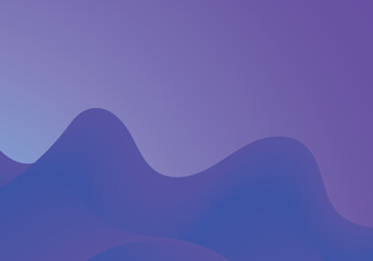 Abstract soft color fluid wave. Duotone geometric compositions with gradient 3d flow shape. Innovation mode vector