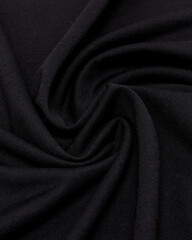 close-up black fabric  